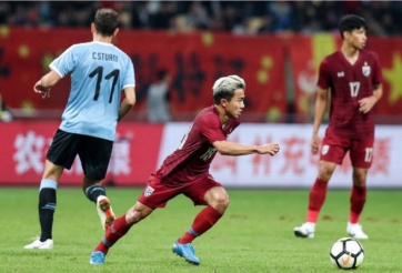 Uruguay hủy diệt Thái Lan, vô địch Cúp Trung Hoa