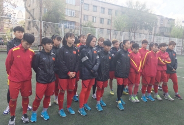 ĐT nữ Việt Nam chuẩn bị cho đại chiến với Uzbekistan