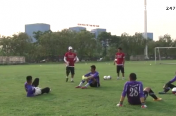 VIDEO: Buổi tập chiều ngày 6/5 của tuyển U23 Việt Nam