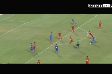 VIDEO: Pha bóng dẫn đến bàn mở tỷ số của Thái Lan