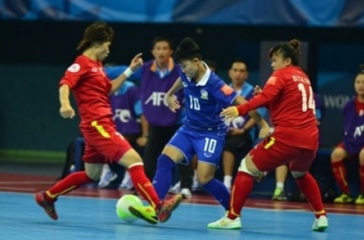 VIDEO: Nữ Việt Nam 1-2 Nữ Thái Lan (Giải vô địch Futsal châu Á 2015)