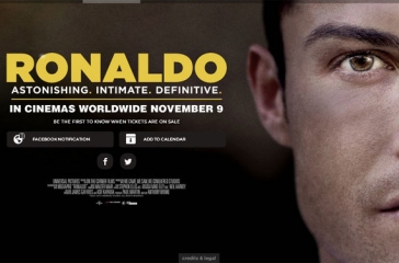 VIDEO: Trailer bộ phim về sự nghiệp Ronaldo sắp ra rạp