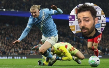 Bernardo Silva công kích trọng tài sau trận hòa tai hại của Man City