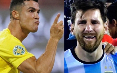 Ronaldo xúi bạn thân 'nghiền nát' người quen Messi