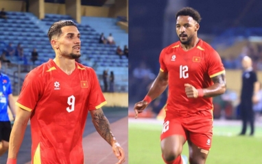 Song sát Son - Hên lần đầu sát cánh tại tuyển Việt Nam