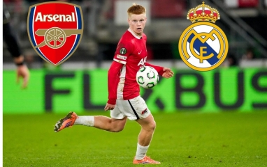 Real Madrid 'đại chiến' Arsenal vì bom tấn 80 triệu Bảng