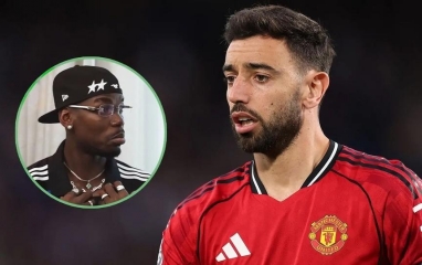 Paul Pogba: 'Bruno Fernandes sẽ là ứng viên Quả bóng Vàng nếu....'