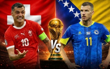 Đội hình mạnh nhất Thụy Sĩ vs Bosnia & Herzegovina: Đại chiến châu Âu