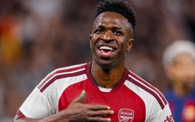 Chốt xong điều khoản, Arsenal sẵn sàng kích nổ bom tấn Vinicius