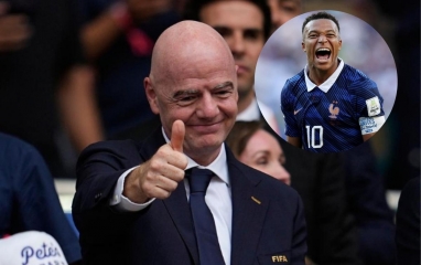 Chủ tịch FIFA gửi thông điệp đến Mbappe giữa tâm bão chỉ trích