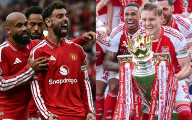 Huyền thoại MU phũ phàng: 'Quỷ đỏ vẫn còn rất xa Arsenal'