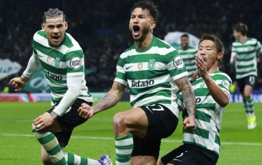 Luis Suarez rực sáng, PSG thua sốc Sporting tại Champions League