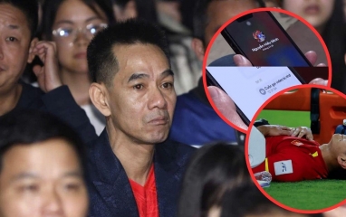 Dòng tin nhắn nghẹn lòng của bố Hiểu Minh sau bán kết U23 châu Á