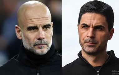 Pep Guardiola: 'Man City chưa chúc mừng Arsenal vô địch'