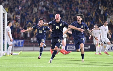 Thắng nghẹt thở, Thái Lan giành vé dự VCK Asian Cup 2027 phút chót