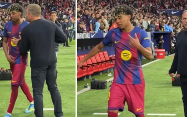 Thái độ lạ lùng của Lamine Yamal