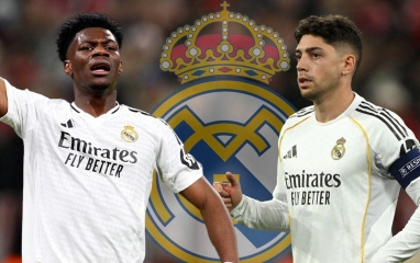Valverde bị sao Real đánh chấn thương sọ não