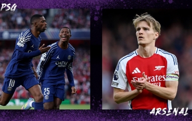 Arsenal 'thua' PSG ở chung kết Champions League