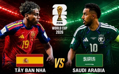 Dự đoán bàn thắng, phạt góc và thẻ phạt Tây Ban Nha vs Saudi Arabia - World Cup 2026