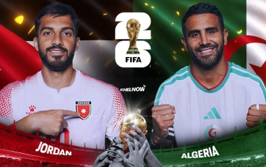 Xem trực tiếp Jordan vs Algeria - World Cup 2026 ở đâu?