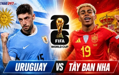 Link xem trực tiếp Uruguay vs Tây Ban Nha hôm nay 27/6 trên VTV