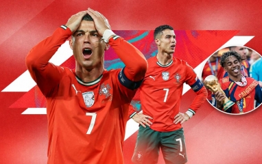 Ronaldo bị chế giễu trong lễ mừng vô địch World Cup của Tây Ban Nha