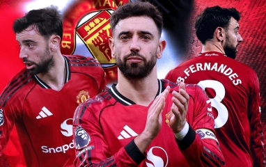 CHÍNH THỨC: Bruno Fernandes leo lên vị trí số 1 Premier League