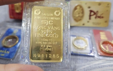 Giá vàng hôm nay 31/8: Vàng SJC 'bốc hơi' 1,5 triệu đồng/lượng