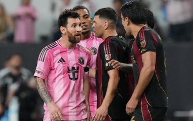Inter Miami mất trận thắng, Messi nổi nóng lao vào đối thủ sau trận đấu