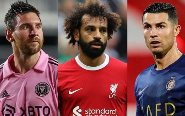 CHÍNH THỨC: Bỏ xa Ronaldo và Messi, Salah đứng số 1 châu Âu
