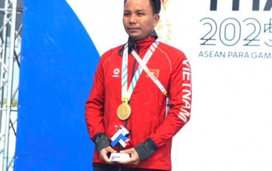 Thể thao Việt Nam liên tiếp giành vàng ở ASEAN Para Games 13