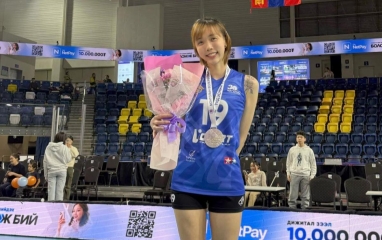 Phụ công cao nhất bóng chuyền nữ Việt Nam lên ngôi á quân giải Mông Cổ