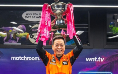 Dương Quốc Hoàng đếm tiền mỏi tay nhờ chức vô địch Premier League Pool 2026