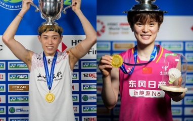 Lin Chun-yi, Wang Zhiyi lần đầu đăng quang All England Open danh giá