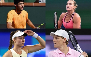 Xác định các tay vợt lọt tứ kết Indian Wells 2026