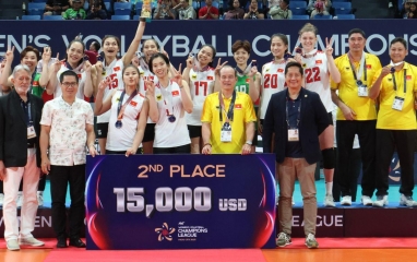 Cúp các CLB bóng chuyền nữ châu Á gặp biến cố sát thời điểm khởi tranh