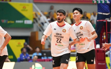 Trực tiếp bóng chuyền Thể Công Tân Cảng vs Công an TPHCM, 14h30 hôm nay 12/4