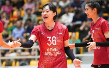 Trực tiếp bóng chuyền nữ XMLS Thanh Hóa vs HCĐG Lào Cai, 12h00 hôm nay 19/4