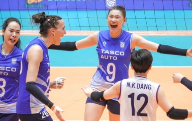 Trực tiếp bóng chuyền nữ Hà Nội Tasco Auto vs Thông tin-Đông Bắc, 19h30 hôm nay 23/4
