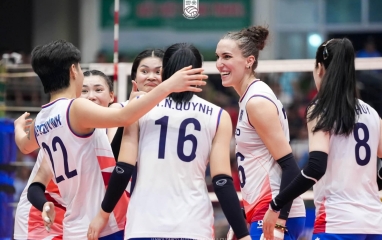 Thắng dễ HCĐG, bóng chuyền nữ Hà Nội lần đầu vô địch Cúp Hùng Vương