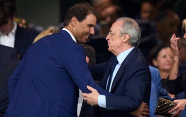 Rafael Nadal nói thẳng khả năng lãnh đạo Real Madrid thay Florentino Perez