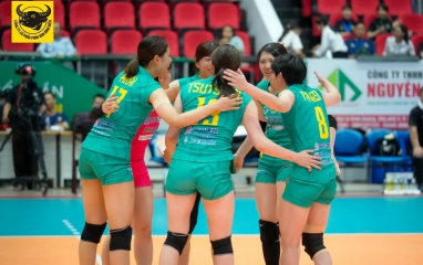 Trực tiếp bóng chuyền nữ VietinBank vs Gunma Green Wings, 17h00 hôm nay 21/5