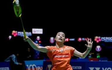 Nguyễn Thùy Linh thua chóng vánh trận ra quân Singapore Open 2026