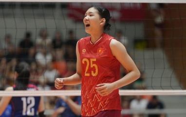 Ngỡ ngàng với chiều cao đối thủ của bóng chuyền nữ Việt Nam tại AVC Cup 2026