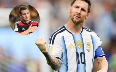 Gạt bỏ Ronaldo, Klose khẳng định Messi vĩ đại nhất thế giới