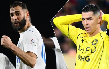 Vừa đến Al Hilal, Benzema lập tức trêu ngươi Ronaldo
