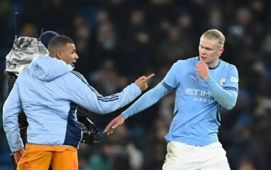 Haaland tuyên bố táo bạo trong cuộc đua giành Chiếc giày vàng với Mbappe