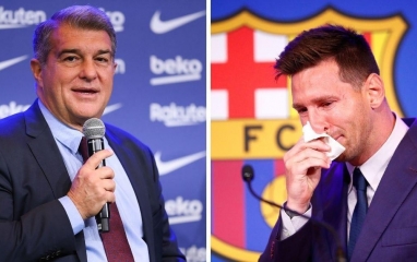 Joan Laporta đưa ra tuyên bố về việc Lionel Messi trở lại Barca
