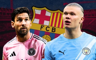 Messi có thể giúp Barca chiêu mộ Erling Haaland