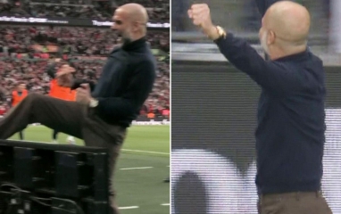 HLV Pep Guardiola gây hỗn loạn trong trận thắng Arsenal